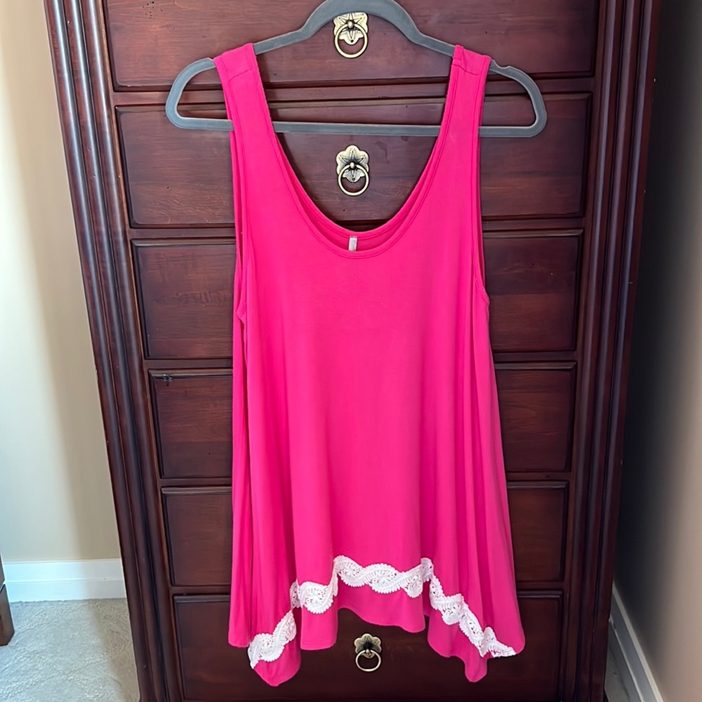 Red Lolly Tank Tunic